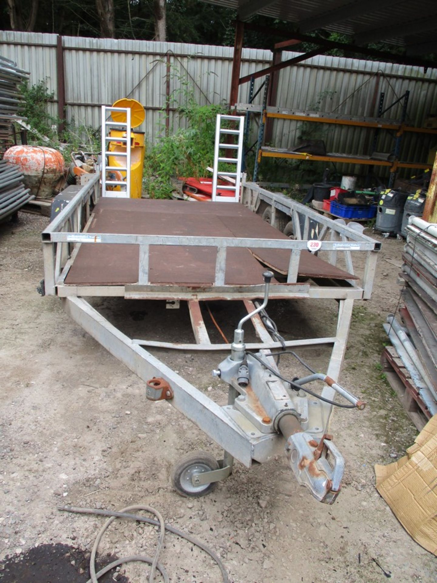 INDESPENSION 3.5 TON 10X5 PLANT TRAILER - Image 3 of 5