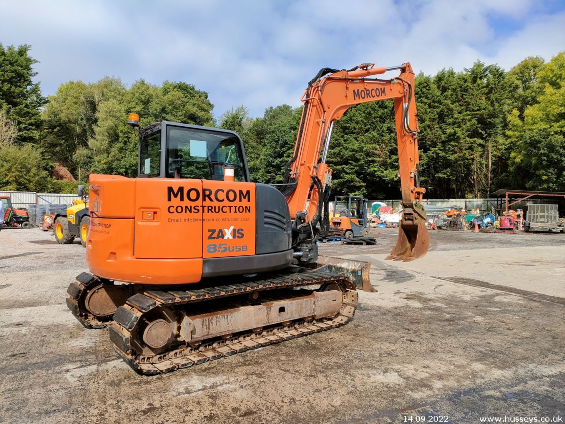 HITACHI ZAXIS 85USB EXCAVATOR 2013 C.W 1 BUCKET 7280HRS - Image 6 of 14