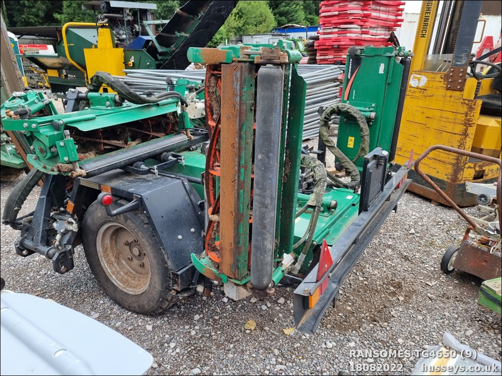 RANSOMES MAGNA 250 TRAILED GANG MOWER - Image 14 of 19