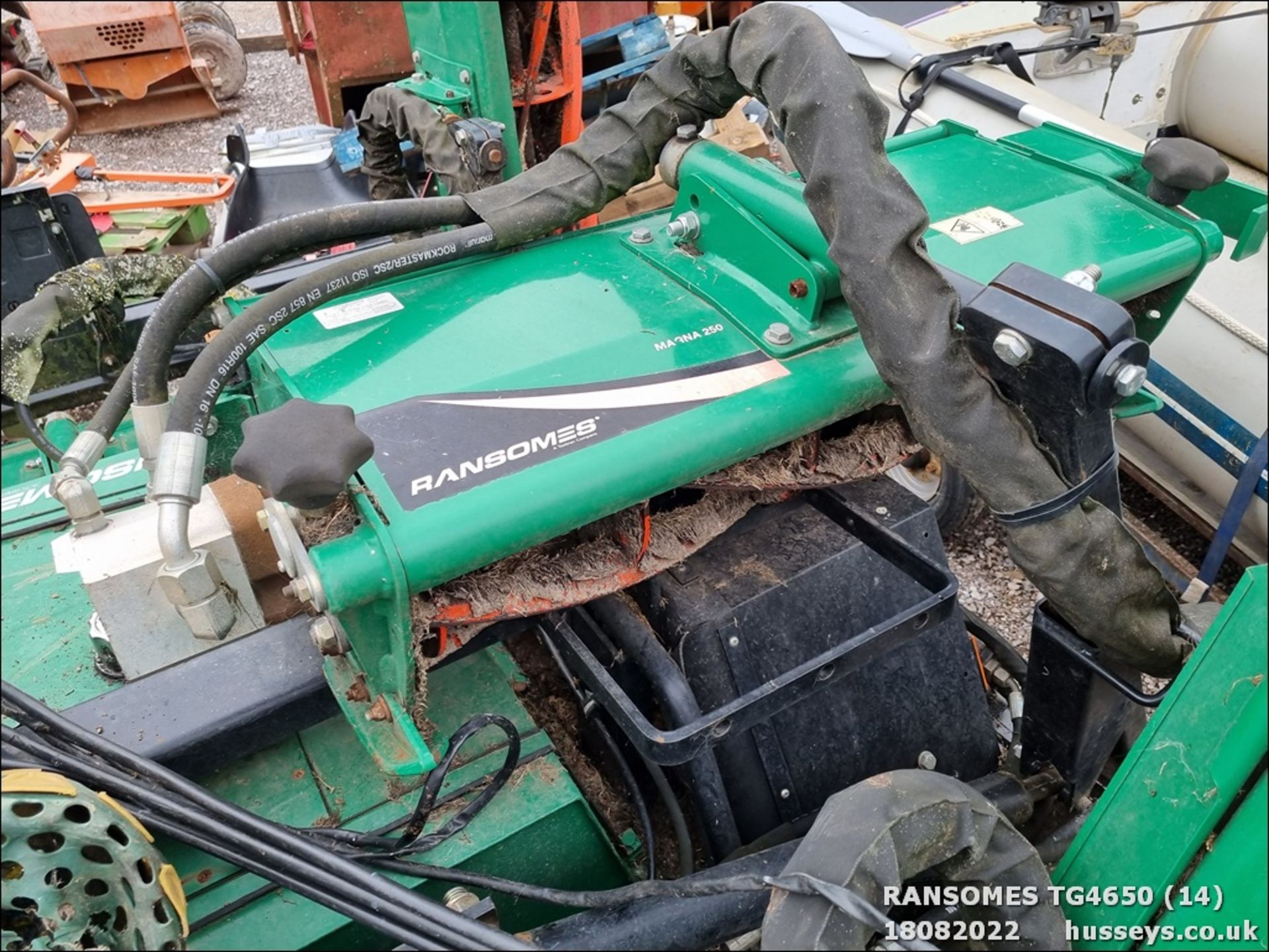 RANSOMES MAGNA 250 TRAILED GANG MOWER - Image 19 of 19