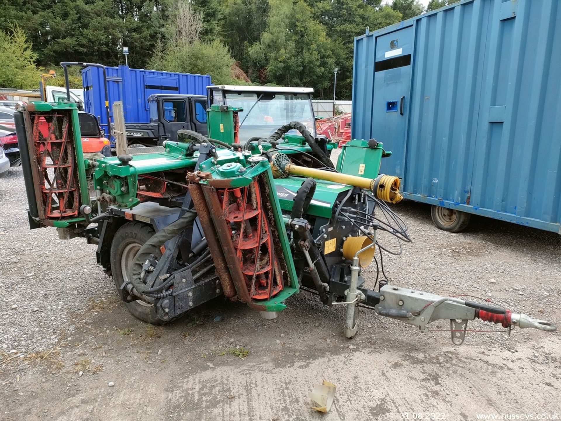 RANSOMES MAGNA 250 TRAILED GANG MOWER - Image 2 of 19