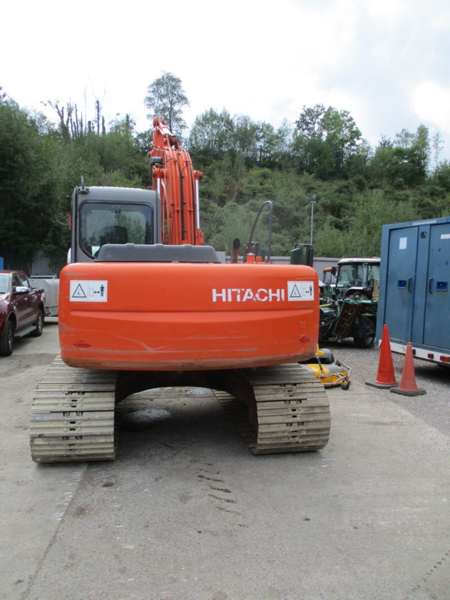 HITACHI ZAXIS 130 LCN EXCAVATOR 2007 C.W GRADING BUCKET 12507HRS RTD - Image 8 of 10