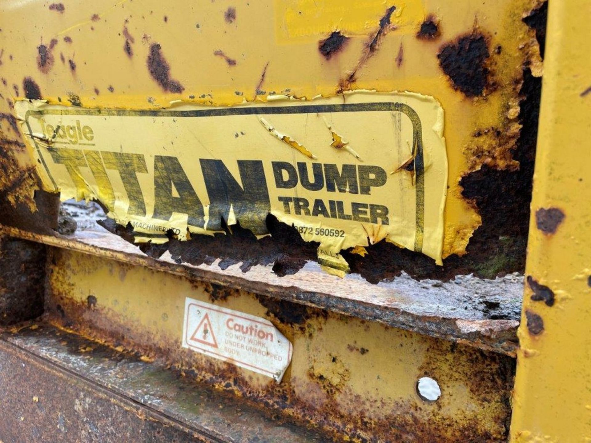 TEAGLE TITAN 7 TON DUMP TRAILER - Image 13 of 22