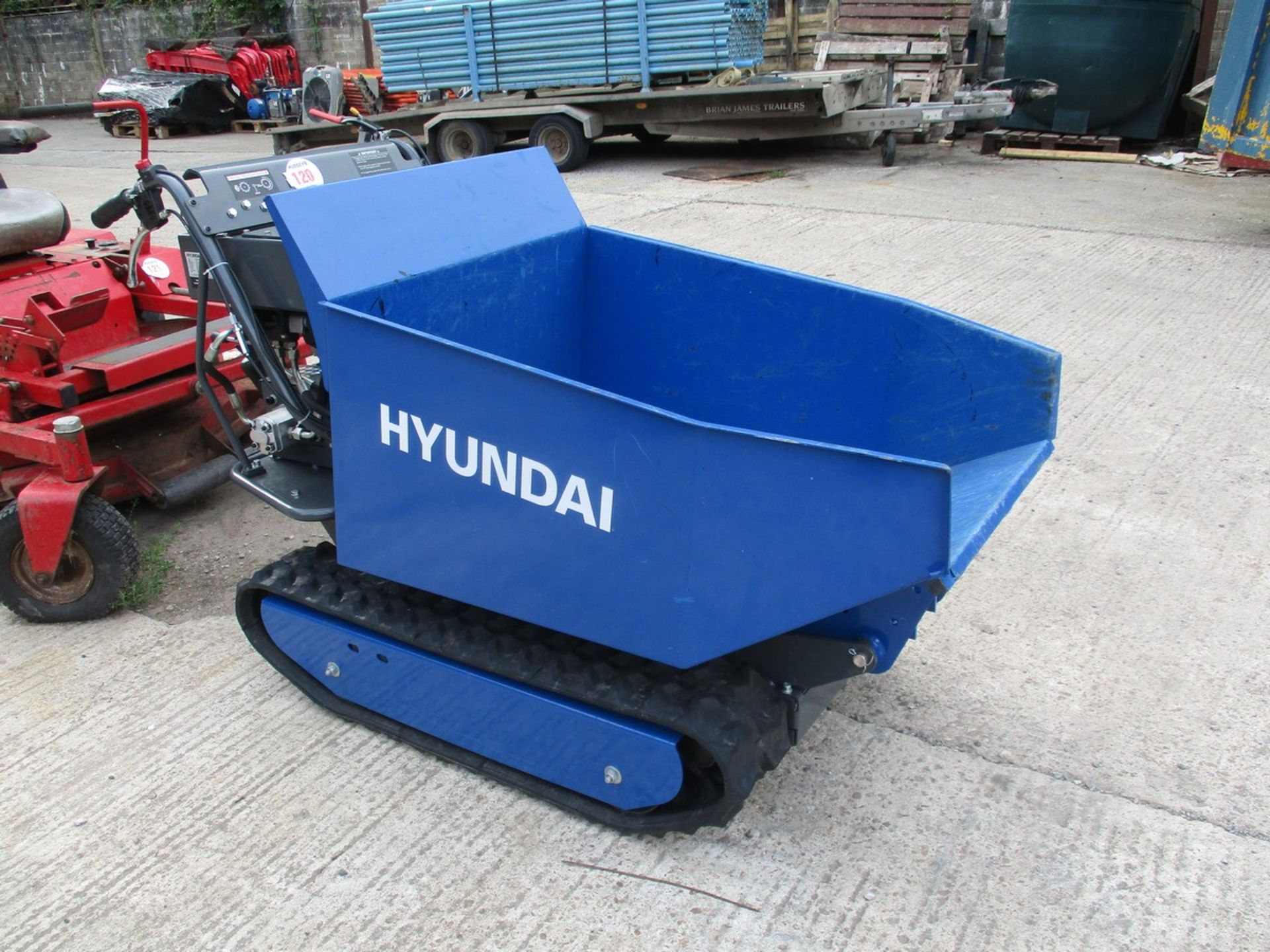 HYUNDAI 500KG TRACK BARROW HYDRAULIC TIP