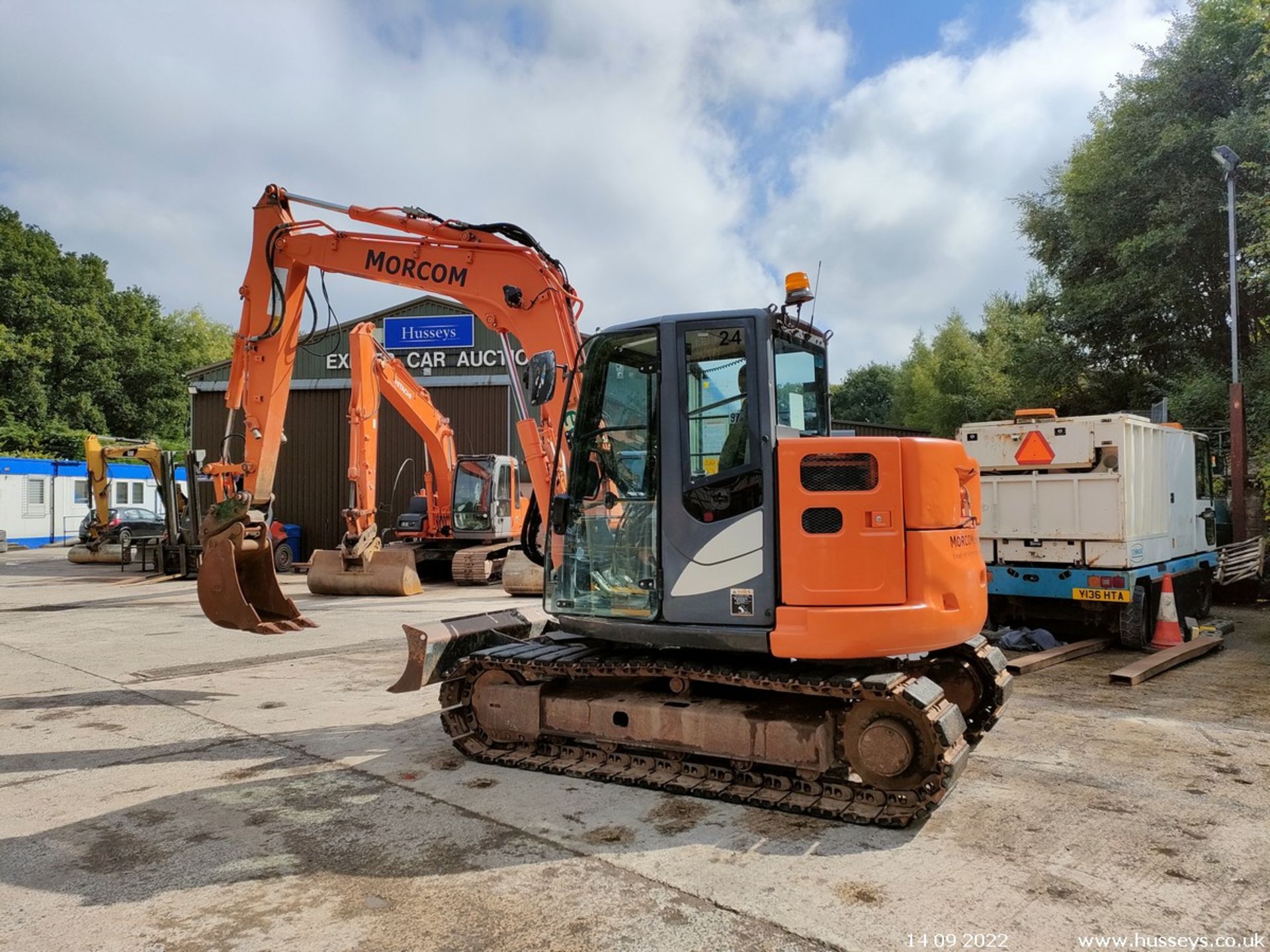 HITACHI ZAXIS 85USB EXCAVATOR 2013 C.W 1 BUCKET 7280HRS - Image 3 of 14