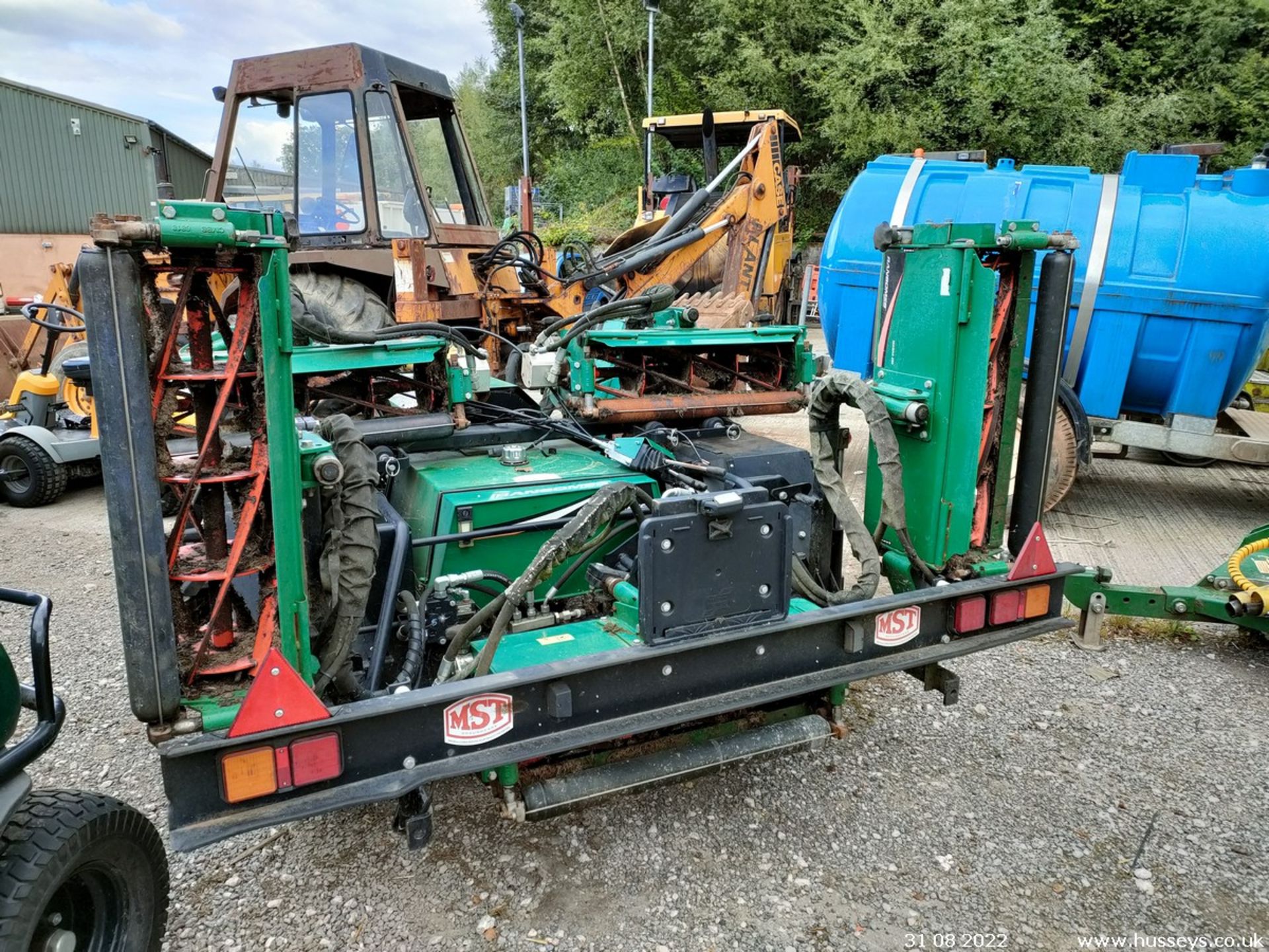 RANSOMES MAGNA 250 TRAILED GANG MOWER - Image 8 of 19