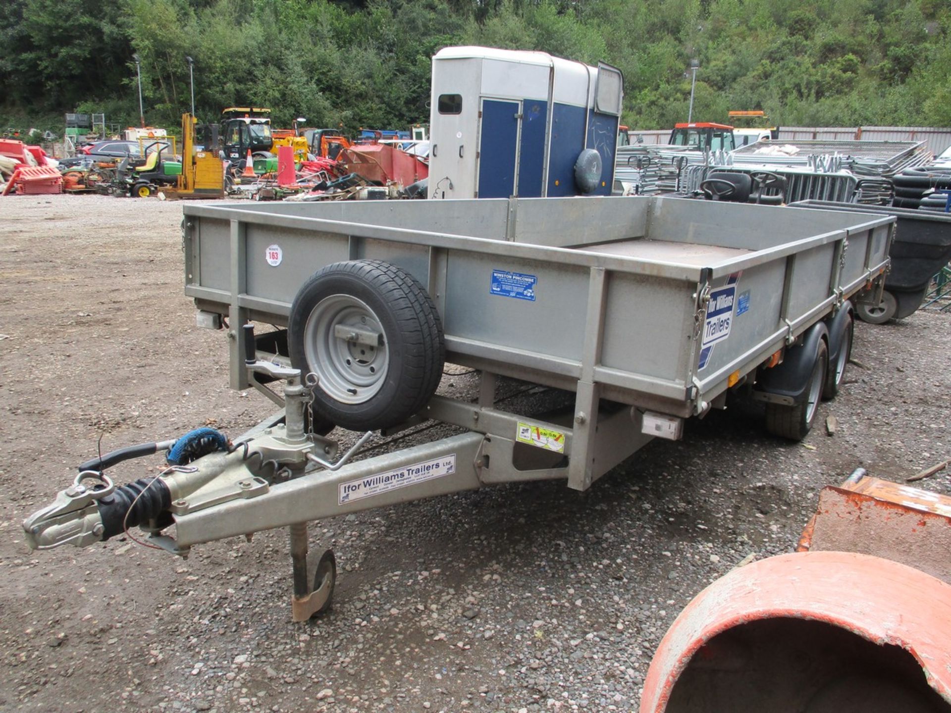 IFOR WILLIAMS 16FT DROPSIDE TRAILER C.W RAMPS - Image 4 of 8