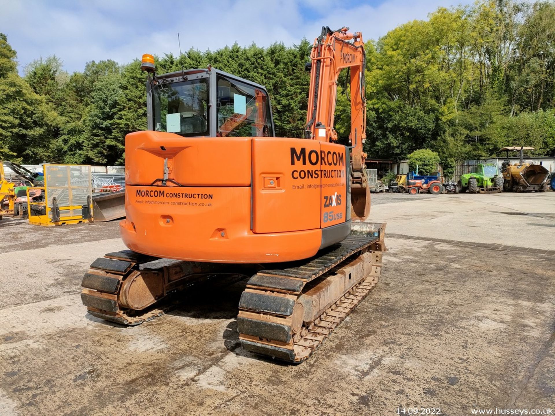 HITACHI ZAXIS 85USB EXCAVATOR 2013 C.W 1 BUCKET 7280HRS - Image 5 of 14