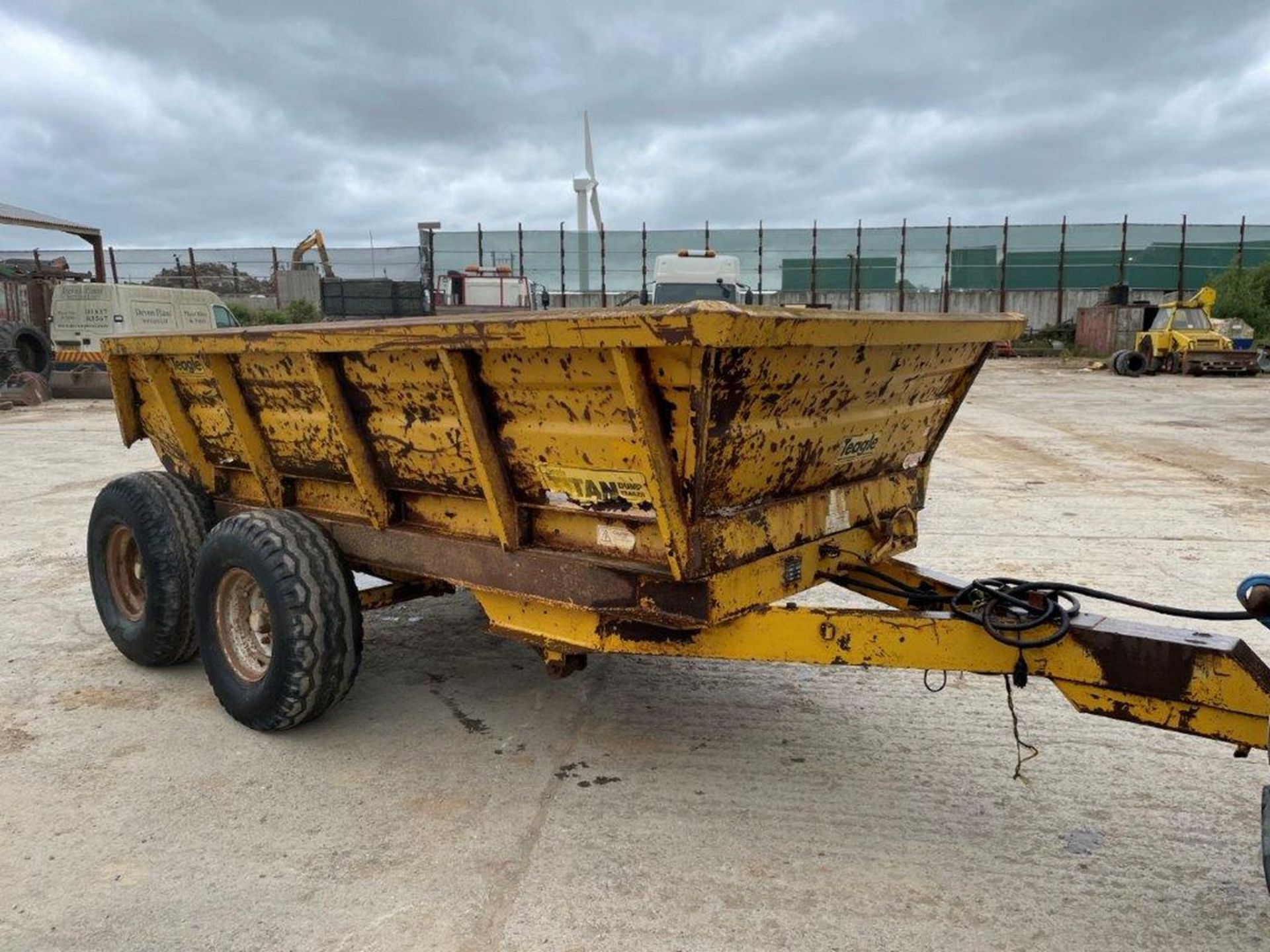 TEAGLE TITAN 7 TON DUMP TRAILER - Image 2 of 22