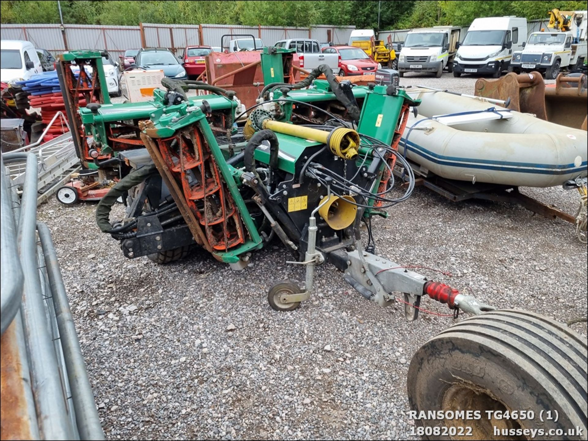 RANSOMES MAGNA 250 TRAILED GANG MOWER