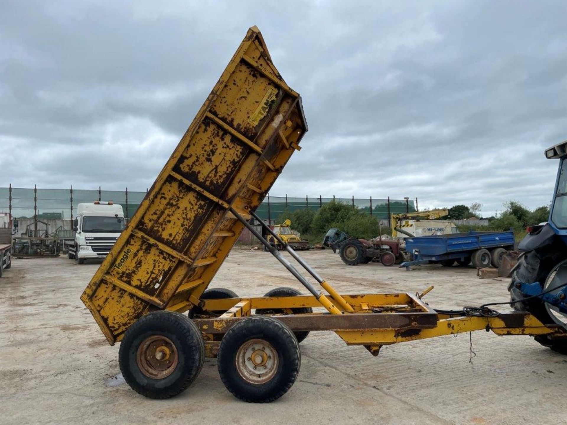 TEAGLE TITAN 7 TON DUMP TRAILER - Image 6 of 22