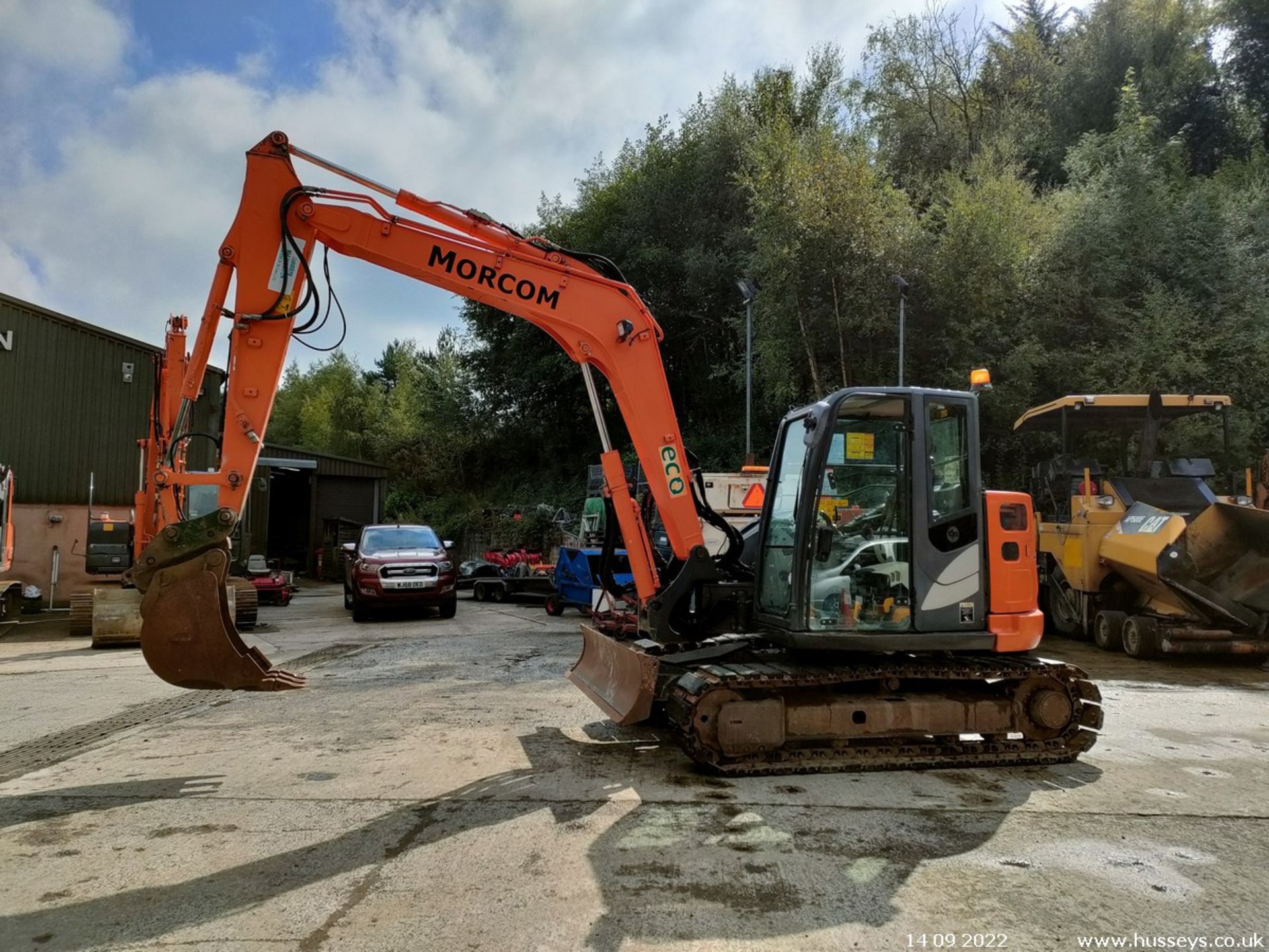 HITACHI ZAXIS 85USB EXCAVATOR 2013 C.W 1 BUCKET 7280HRS - Image 2 of 14