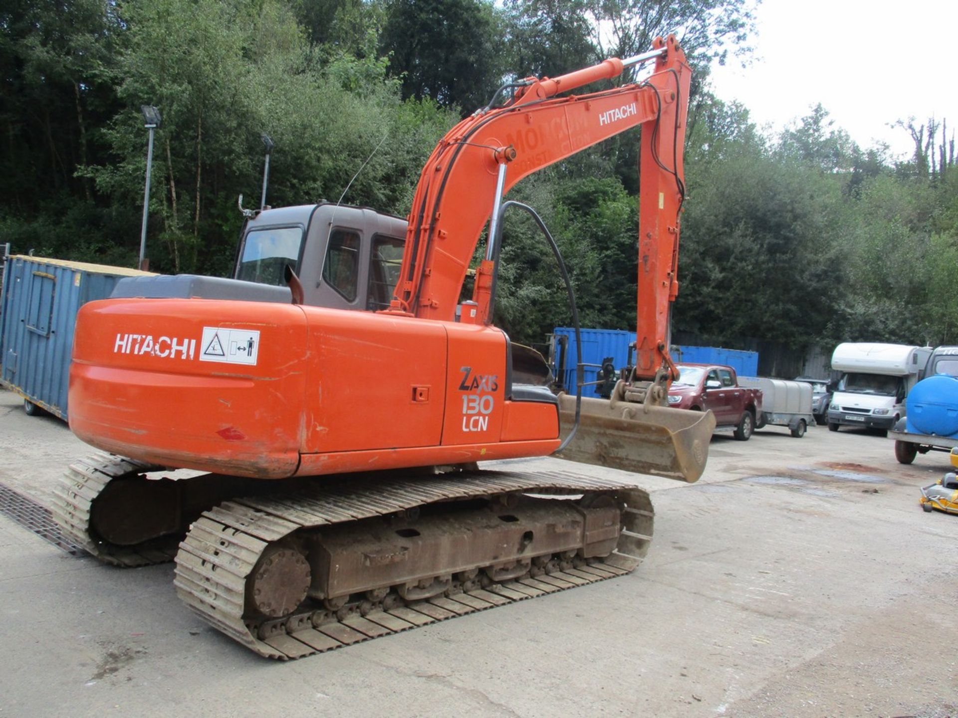 HITACHI ZAXIS 130 LCN EXCAVATOR 2007 C.W GRADING BUCKET 12507HRS RTD - Image 3 of 10