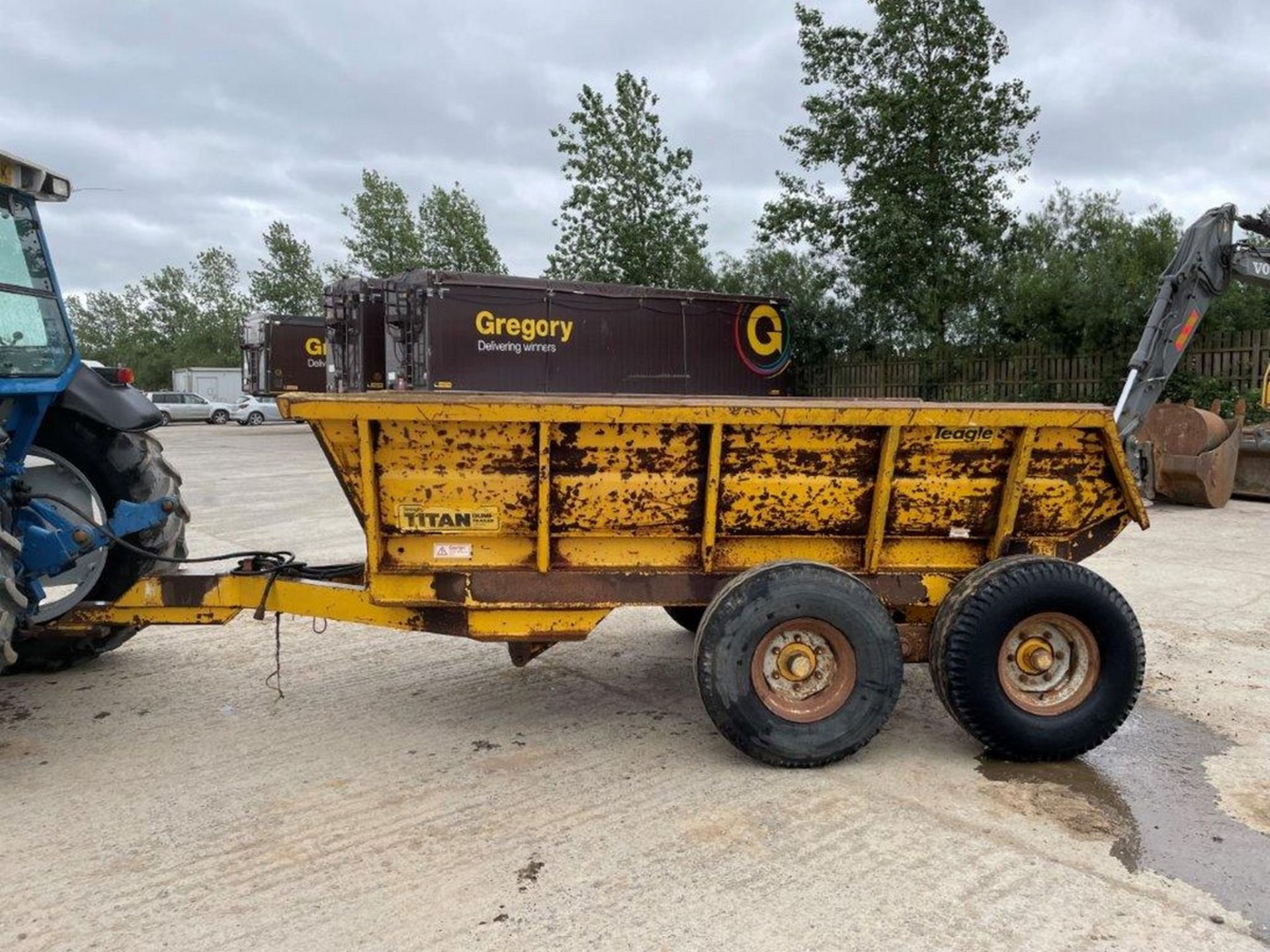 TEAGLE TITAN 7 TON DUMP TRAILER - Image 8 of 22