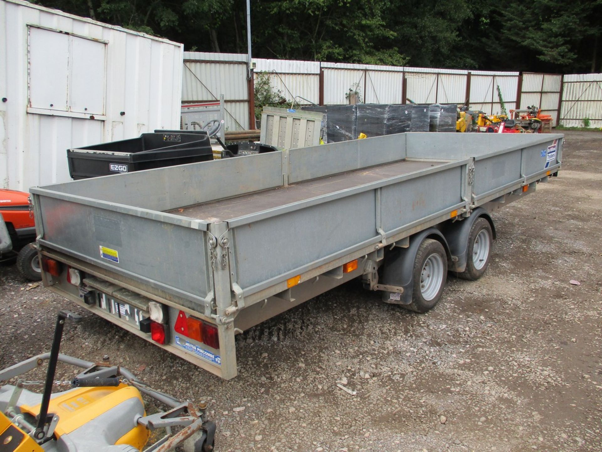 IFOR WILLIAMS 16FT DROPSIDE TRAILER C.W RAMPS - Image 6 of 8