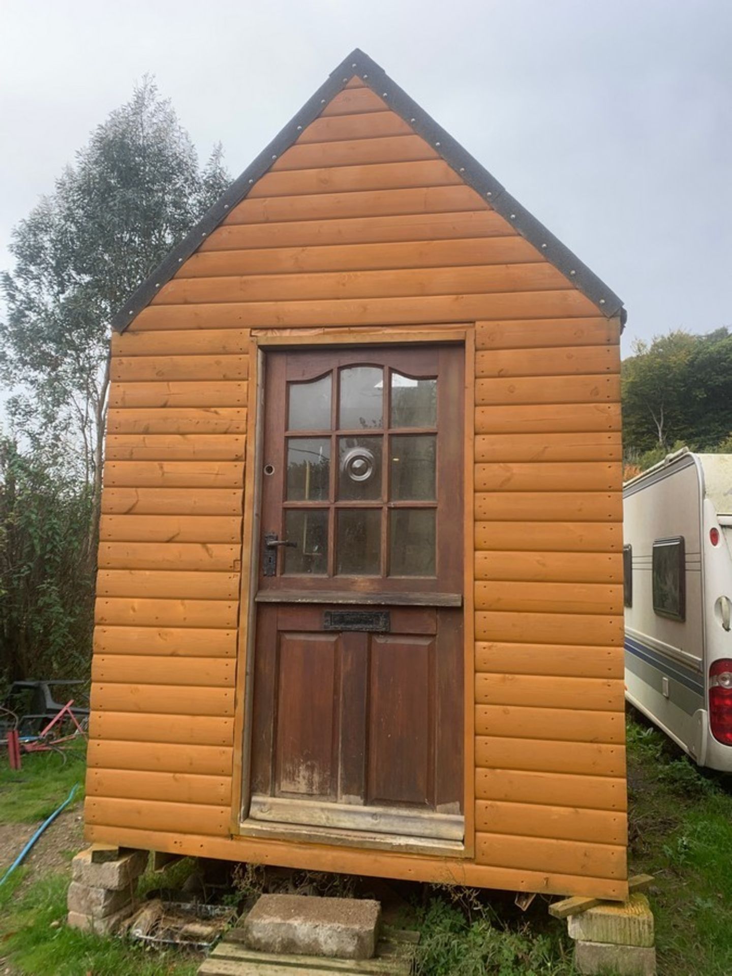 TINY HOUSE TRAILER UNFINISHED PROJECT INSULATED & DBL GLAZED (LOCATED SOIUTH DEVON) - Image 8 of 8