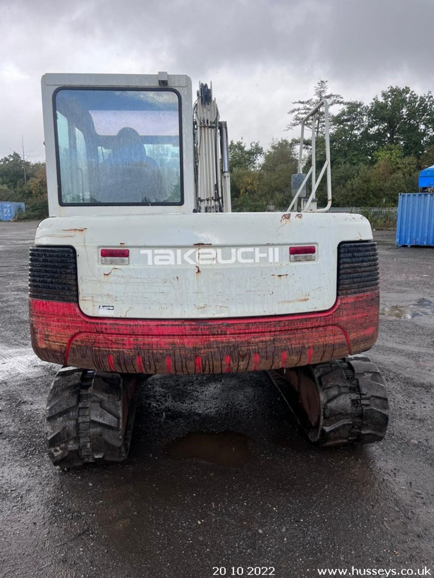 TAKEUCHI TB175 DIGGER 2004 STRAIGHT FROM WORK HYD Q/HITCH 2 BUCKETS 1 NEW & 1 HALF WORN TRACK RTD - Image 4 of 9