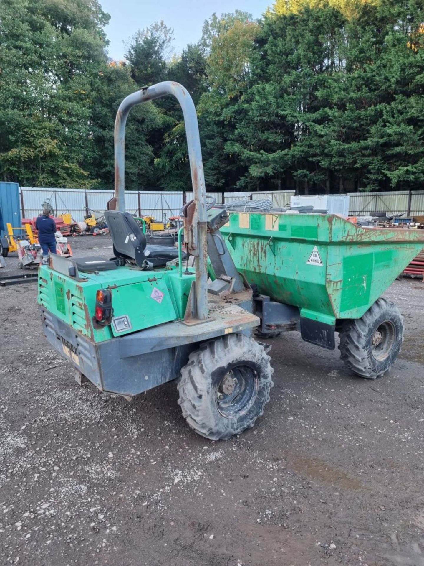 TEREX 3 TON DUMPER (KUBOTA ENGINE) 2008 RDT - Image 4 of 7