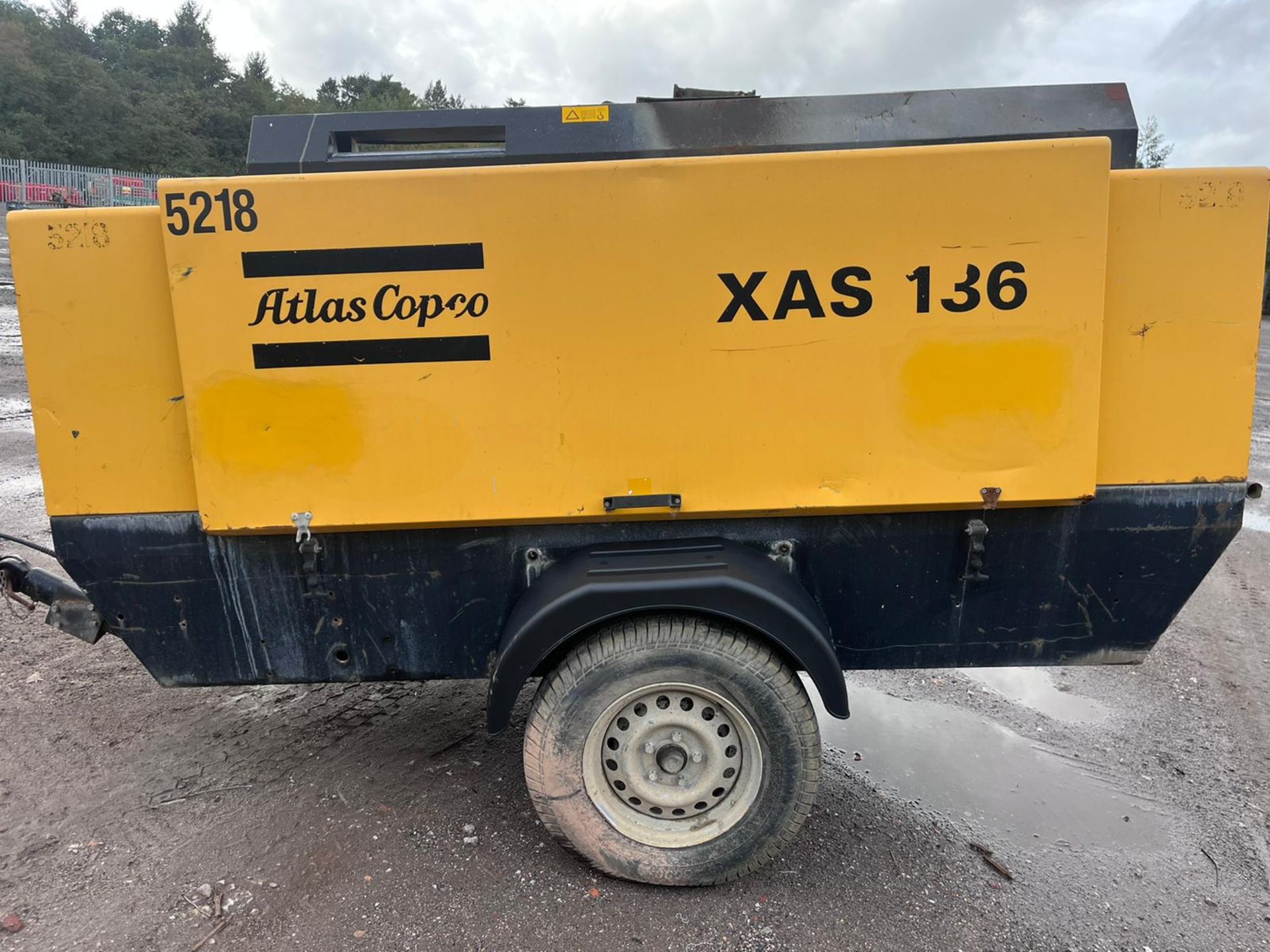 ATLAS COPCO XAS136 COMPRESSOR 600CFM