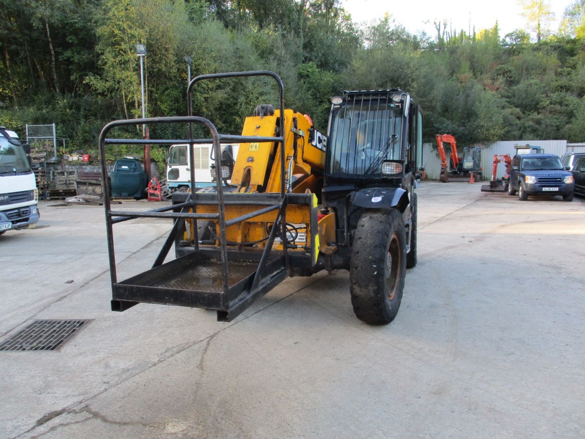 JCB 541 - 70 WASTE MASTER TELEHANDLER WP16 WDD C.W MAN CAGE, GRAB BUCKET AND PALLET FORKS - Image 3 of 9