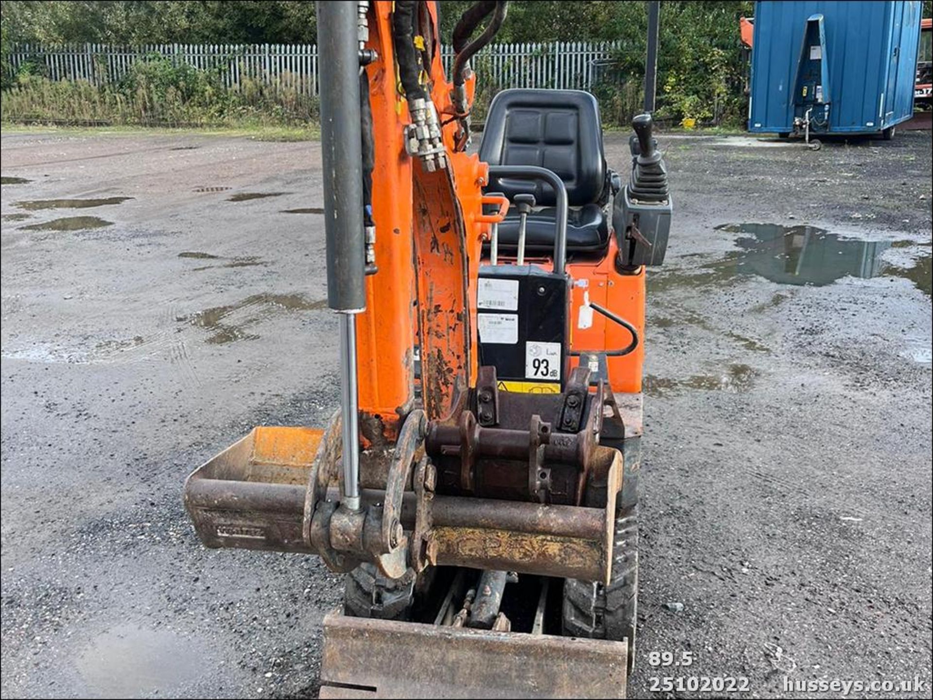 DOOSAN DX10 MICRO DIGGER 2019 C.W 2 BUCKETS 2 SPEED TRACKING EXP TRACKS 1163HRS RTD FOLDING ROLL - Image 7 of 7