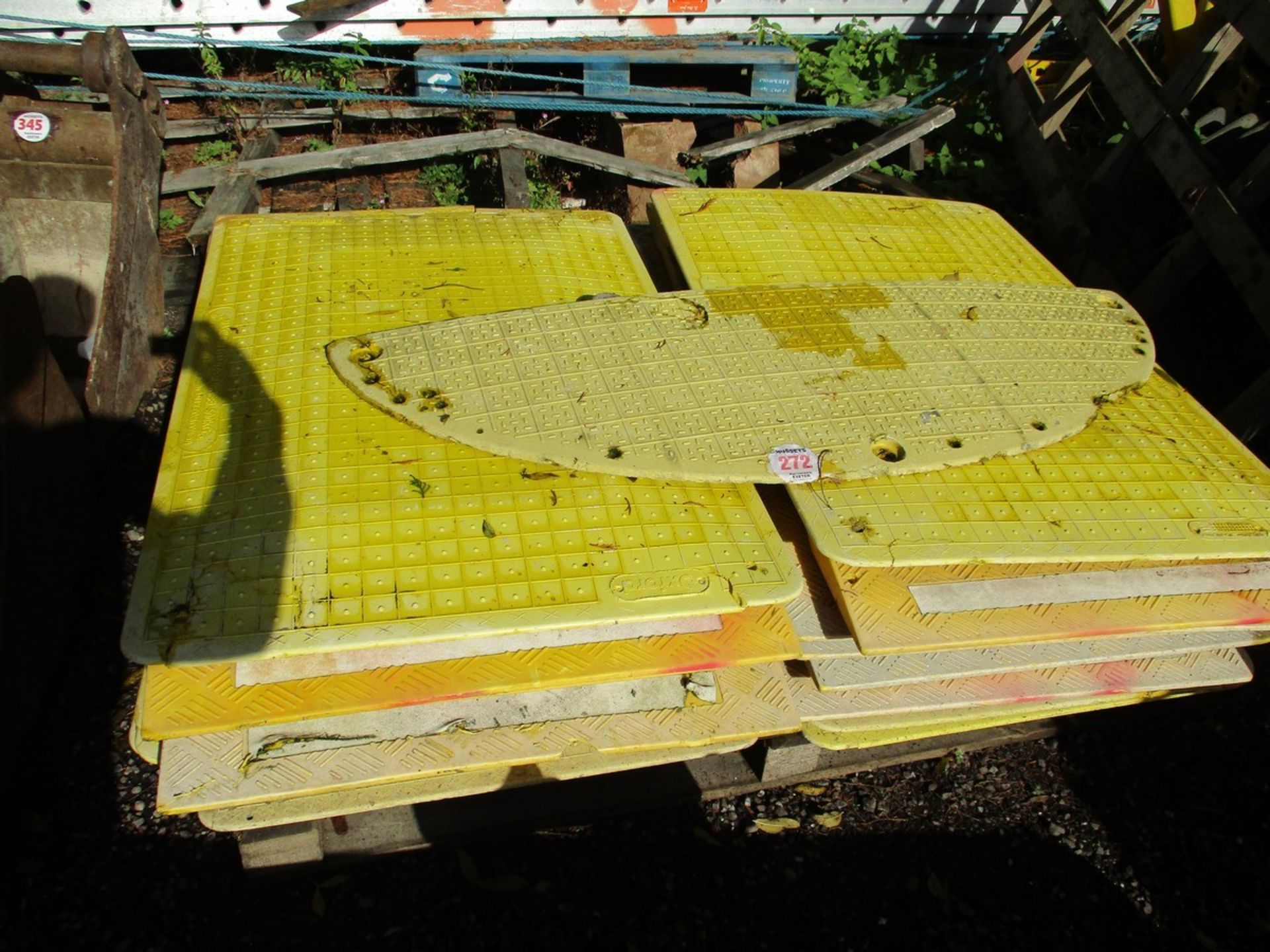 PALLET OF TRENCH COVERS