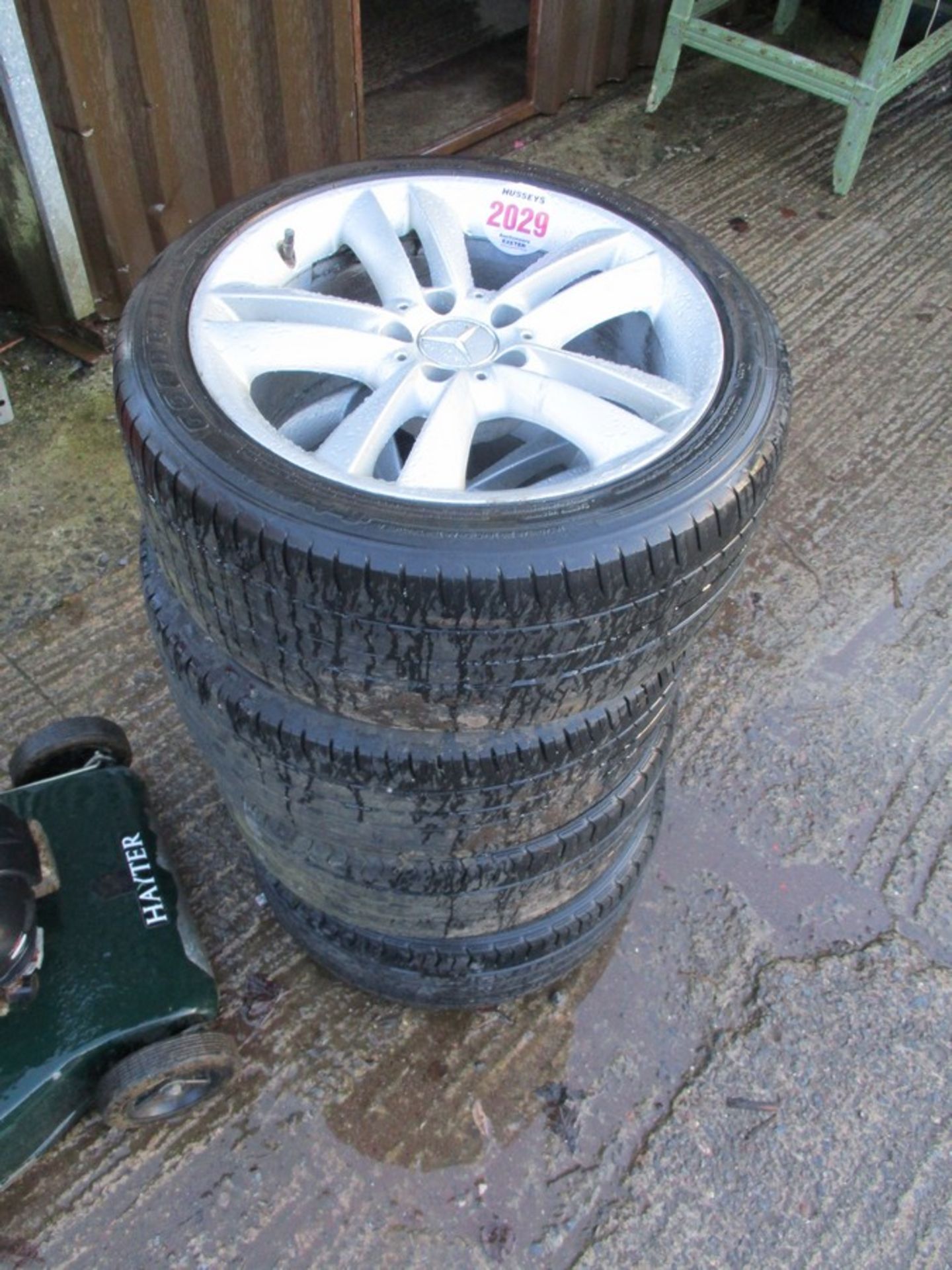 4 ALLOY WHEELS 245/40ZR17