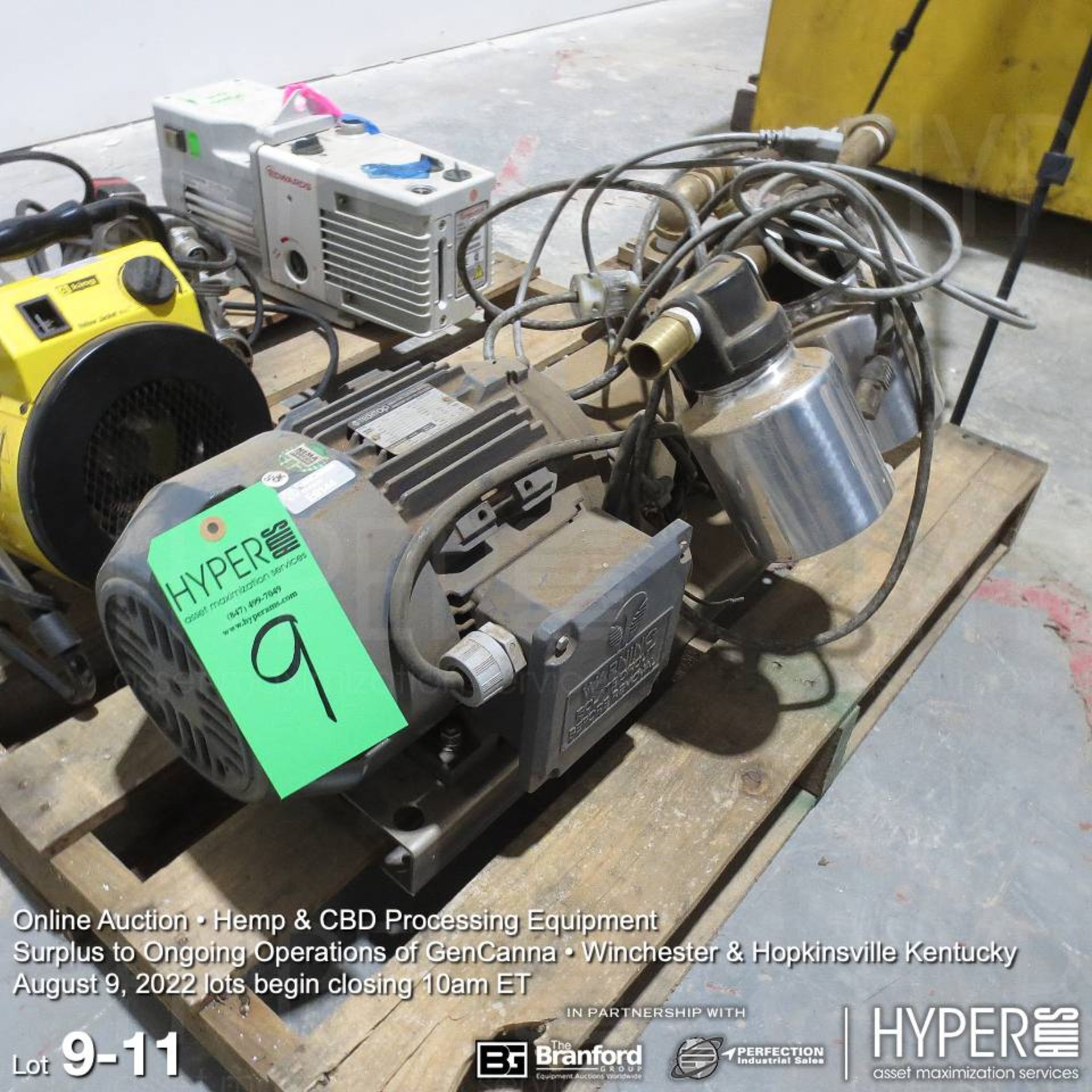 Orion dry pump; Edwards vacuum pump; WATTSaver motor; heater - Image 9 of 10