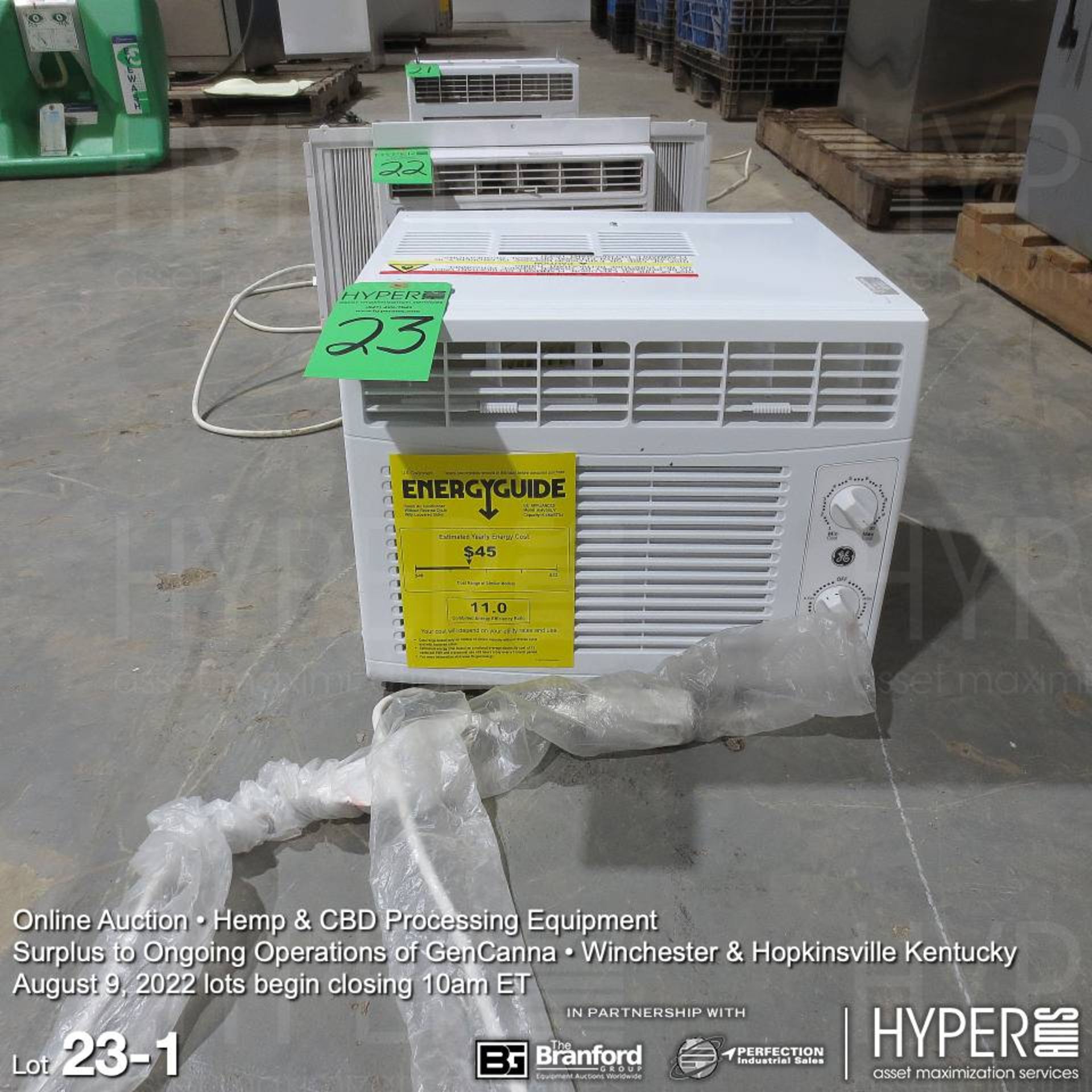 GE AHV05LW1 air conditioner, 115V 1PH, 5050 BTU/hr, 2019 new