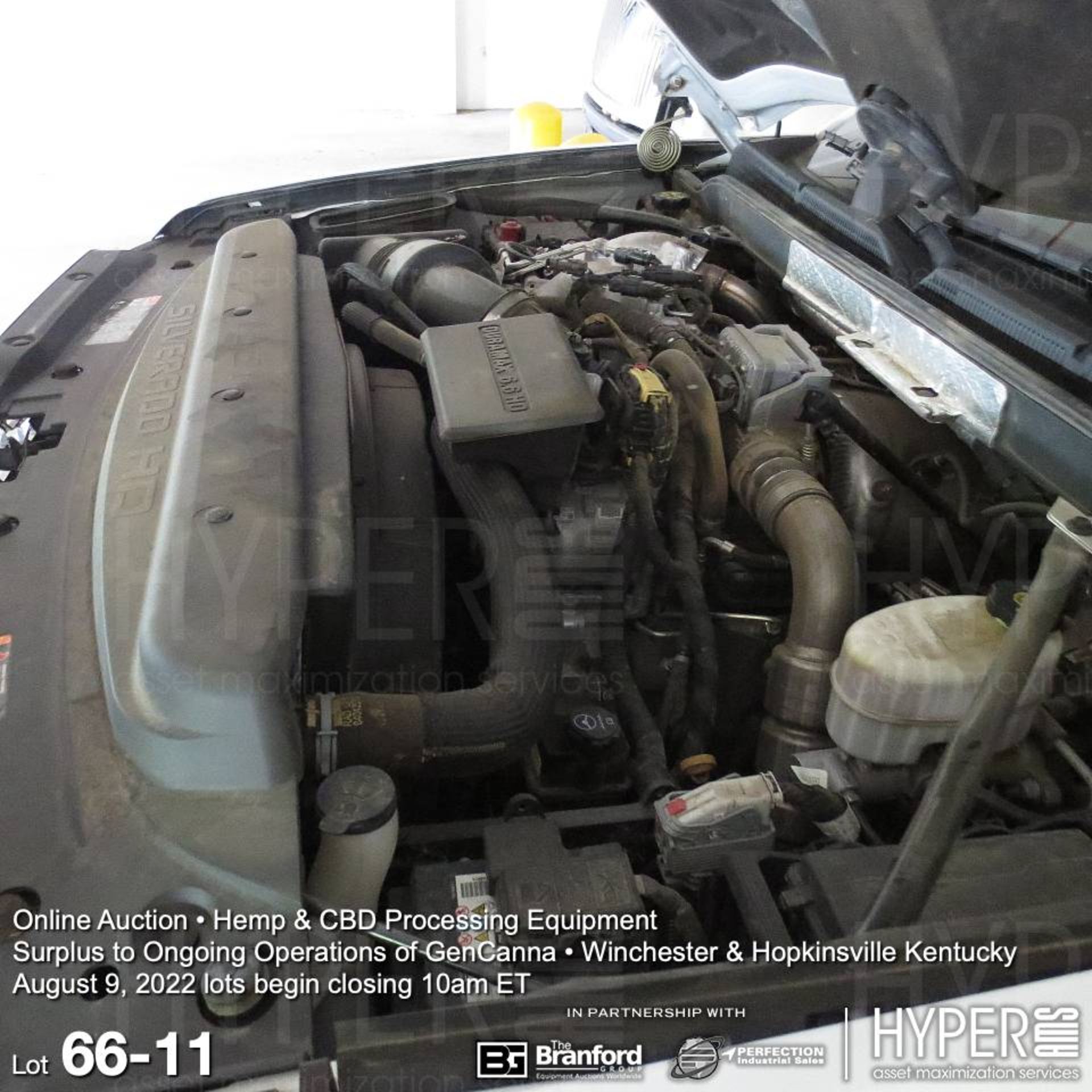 2019 Chevrolet Silverado 3500 Duramax 4x4; Gooseneck flatbed - Image 11 of 35