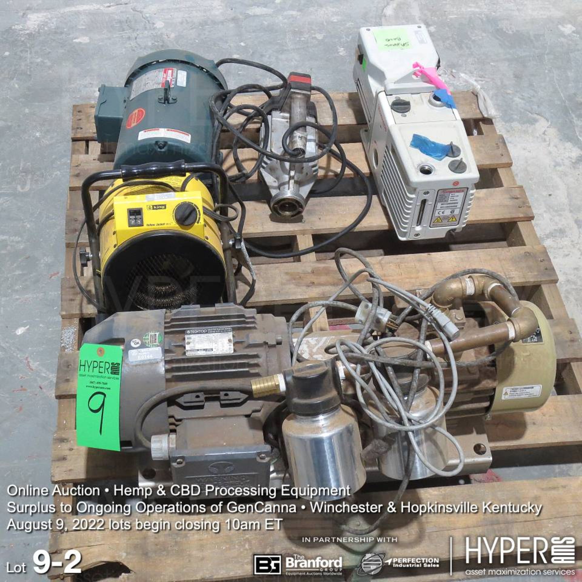 Orion dry pump; Edwards vacuum pump; WATTSaver motor; heater - Image 2 of 10