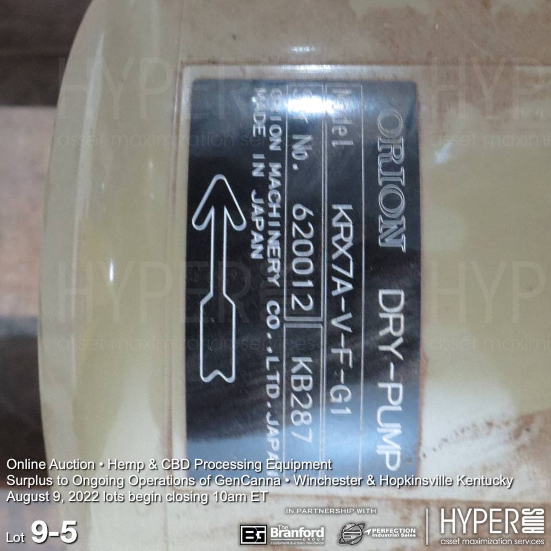 Orion dry pump; Edwards vacuum pump; WATTSaver motor; heater - Image 5 of 10