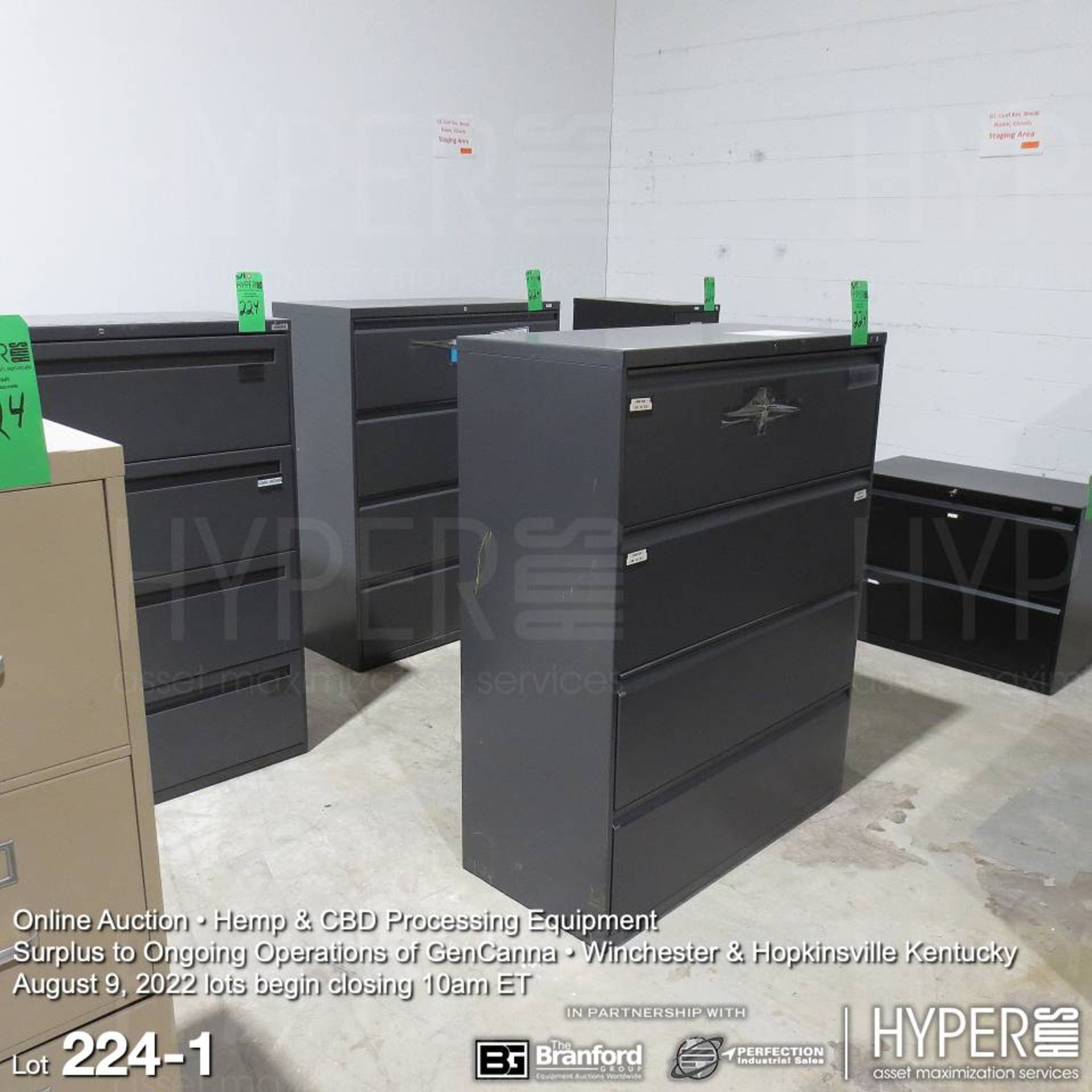 (8) File cabinets