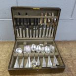 A canteen of Mappin & Webb cutlery