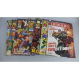 A collection of 72 X-Men comics