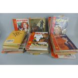 A Sexton Blake collection of vintage paperbacks