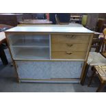 A vintage Kandya kitchen cabinet