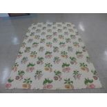 A vintage double bed spread