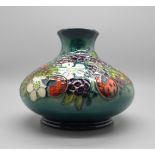A Moorcroft squat vase, signed, 439 mark to base, 11cm