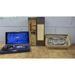 Three boxed medical instruments including Mayfair Nebuliser
