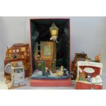 A collection of Peter Fagan Home Sweet Home Colour Box Miniatures, including Moonlight Serenade