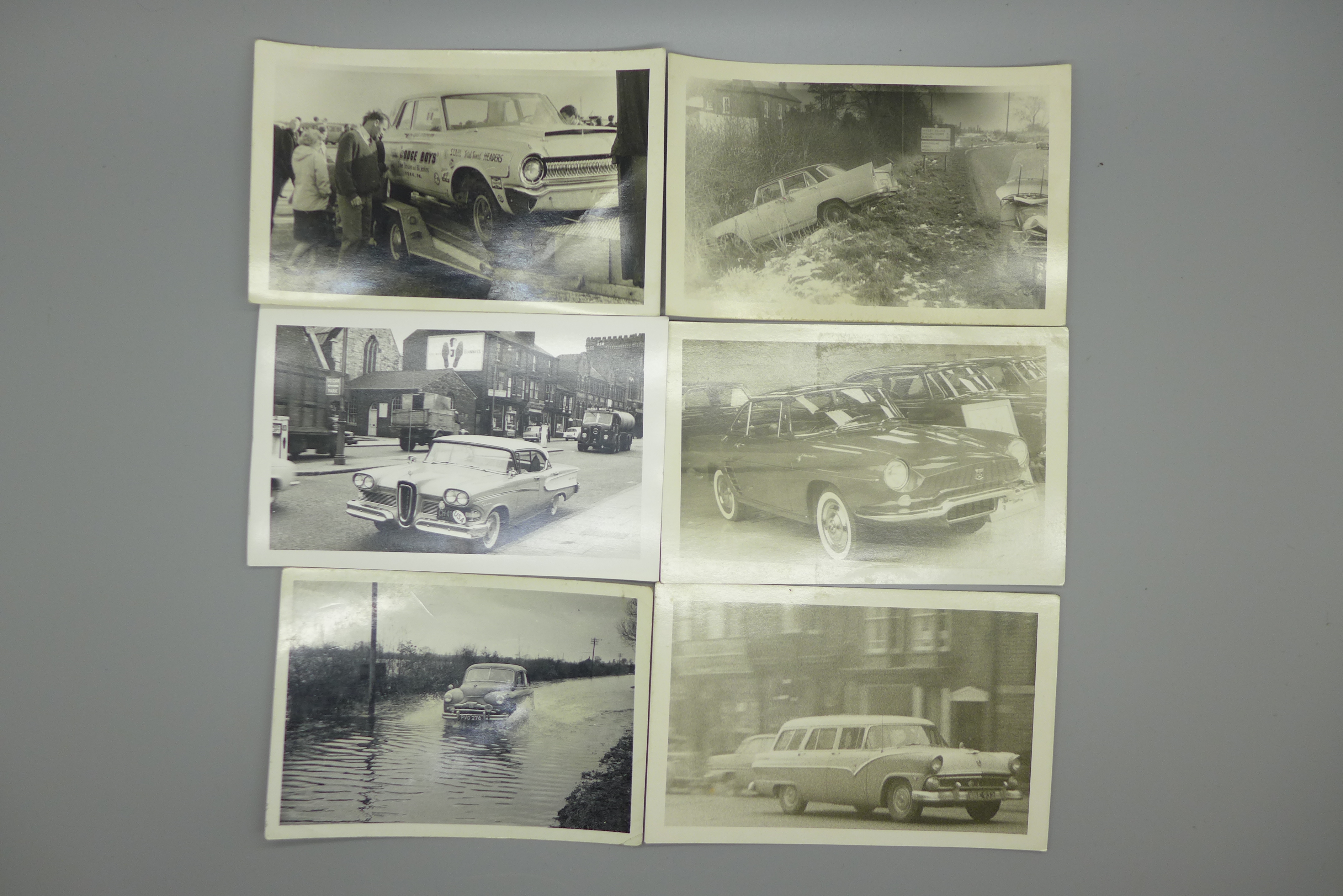 A collection of 1950's and 1960's black and white photographs of motor vehicles - Image 4 of 5