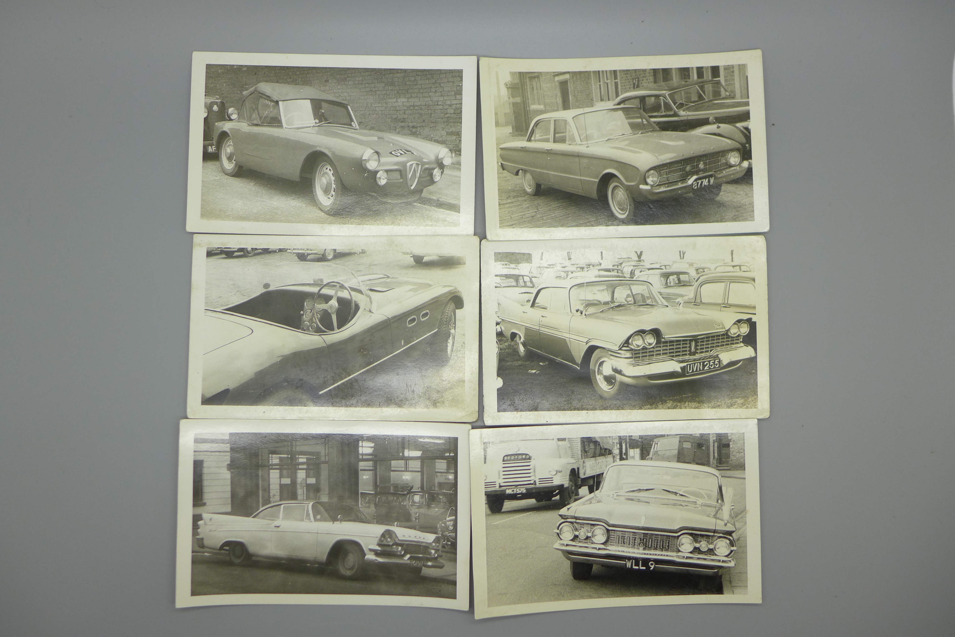 A collection of 1950's and 1960's black and white photographs of motor vehicles - Image 3 of 5