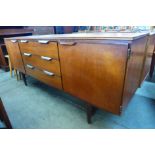 A teak sideboard