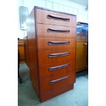 A G-Plan Fresco teak chest of drawers