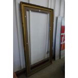 A large gilt picture frame