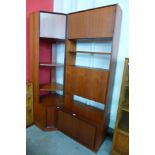 A G-Plan Form 5 teak corner cabinet