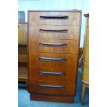 A G-Plan Fresco teak chest of drawers