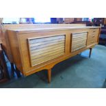 A teak sideboard