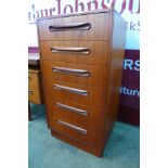 A G-Plan Fresco teak chest of drawers